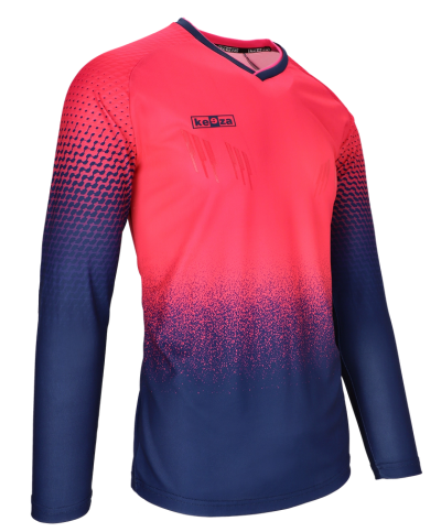 Bluza Bramkarska KEEZA Cage | Z Ochraniaczami | Granat-Róż