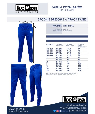 Komplet Dresowy Arsenal | Oficjalna Bluza i Spodnie Wyjściowe