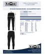 Spodnie Bramkarskie KEEZA Titan | Z Ochraniaczami na Biodra i Kolana
