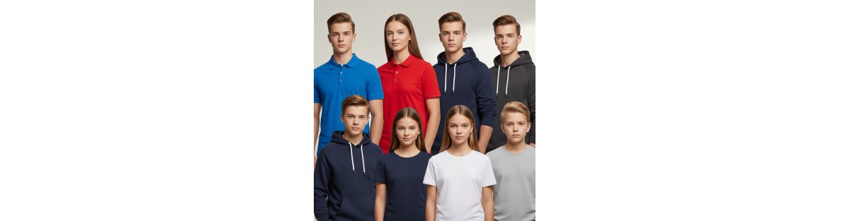 Bawełniana Odzież Reklamowa: Koszulki, Bluzy, Polo, Czapki z Logo | baja-sport.pl