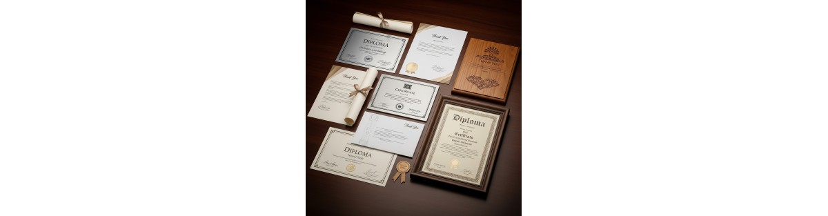 Dyplomy i Podziękowania na Zamówienie | Personalizowane, Eleganckie | baja-sport.pl & baja-art